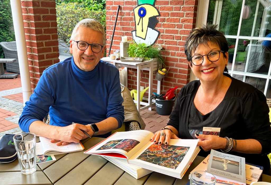 Heidrun Pfalzgraf und Jürgen Rasch (Foto: © 2024 Wolfgang Weßling)